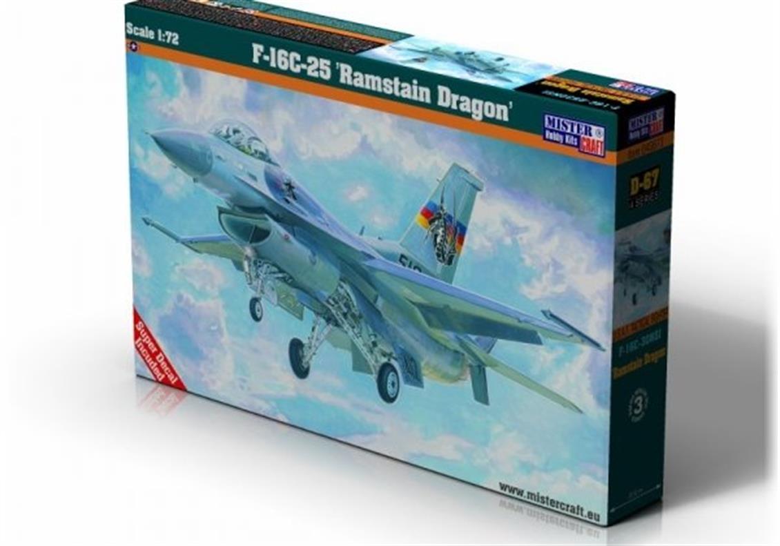 D-67 1/72 F-16C-30 Ramstain Dragon