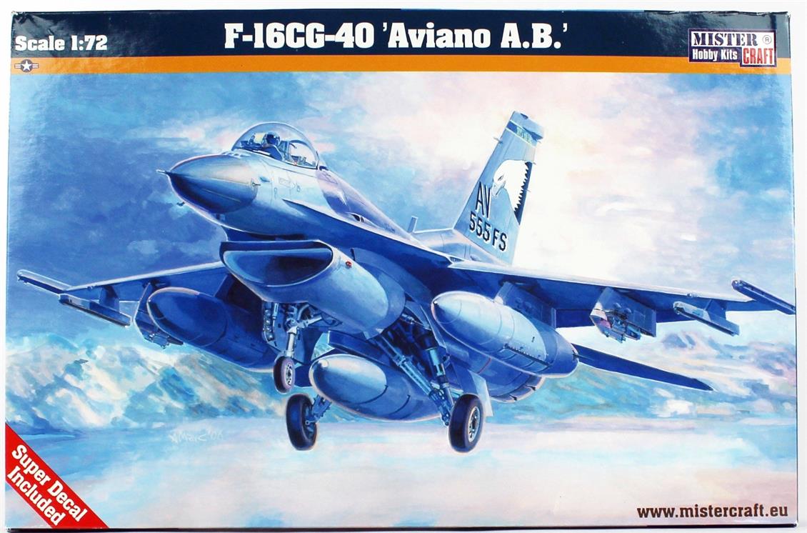 D-90 1/72 F-16C-40 Aviano A.B