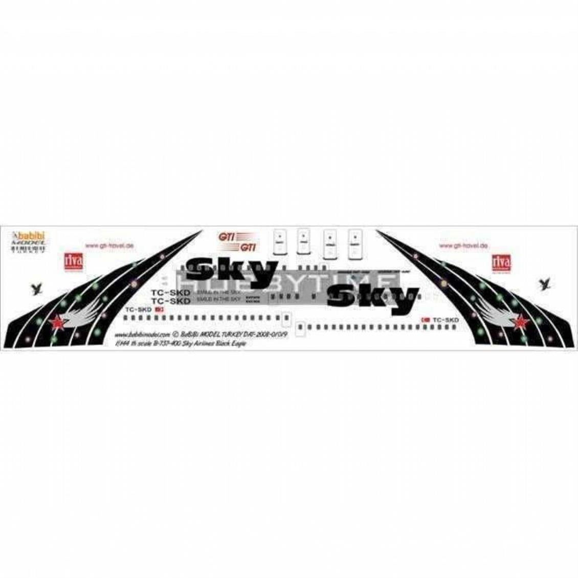 DAT01019 1/144 SKY AİRLİNES BLACKEAGLE DEKAL ÇIKAR