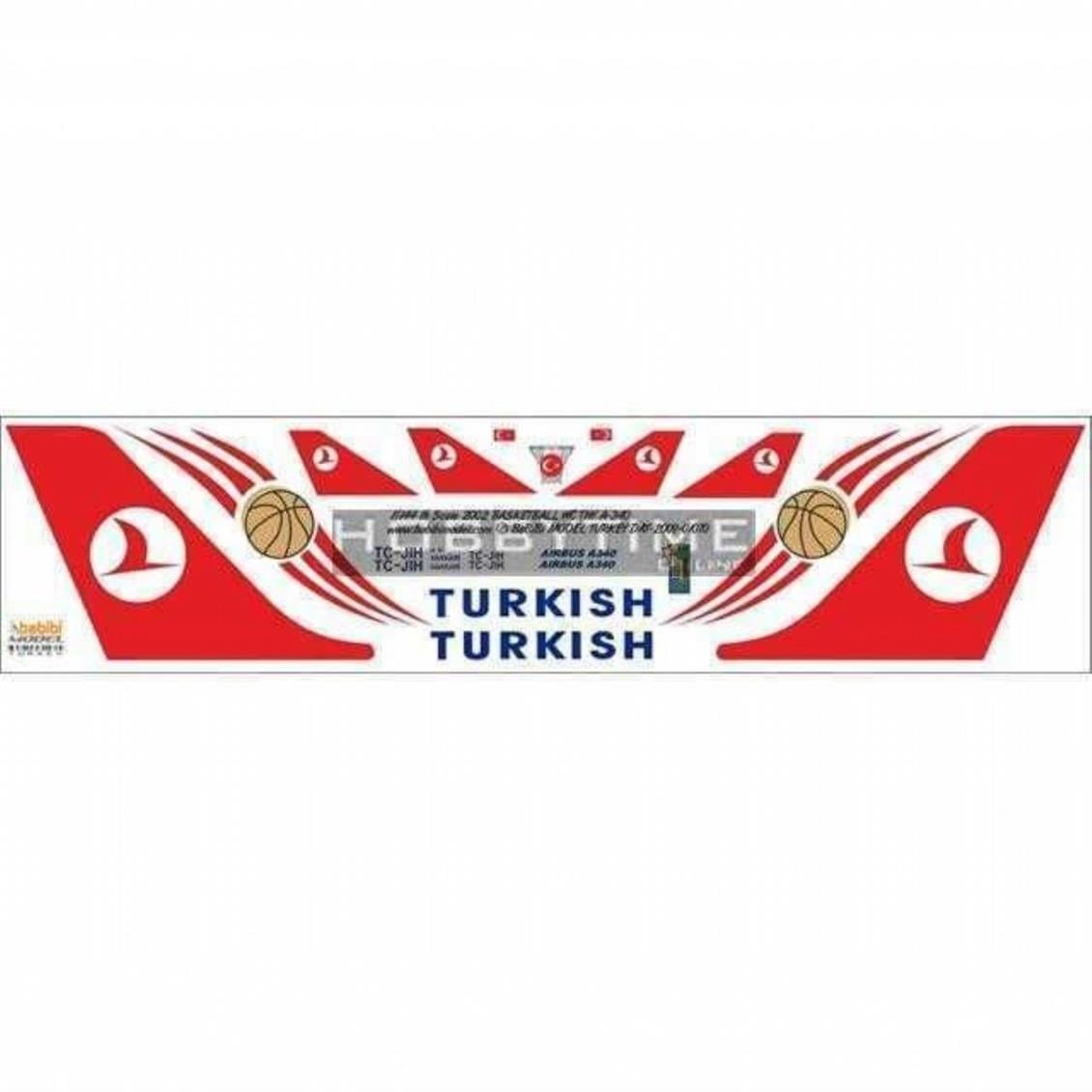 DAT01070 1/144 2002 BASKETBALL WC THY A-340 DEKAL