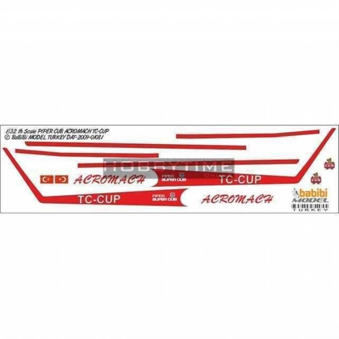 DAT01079 1/32 PIPERCUB TOP AIR-1 DEKAL ÇIKARTMA