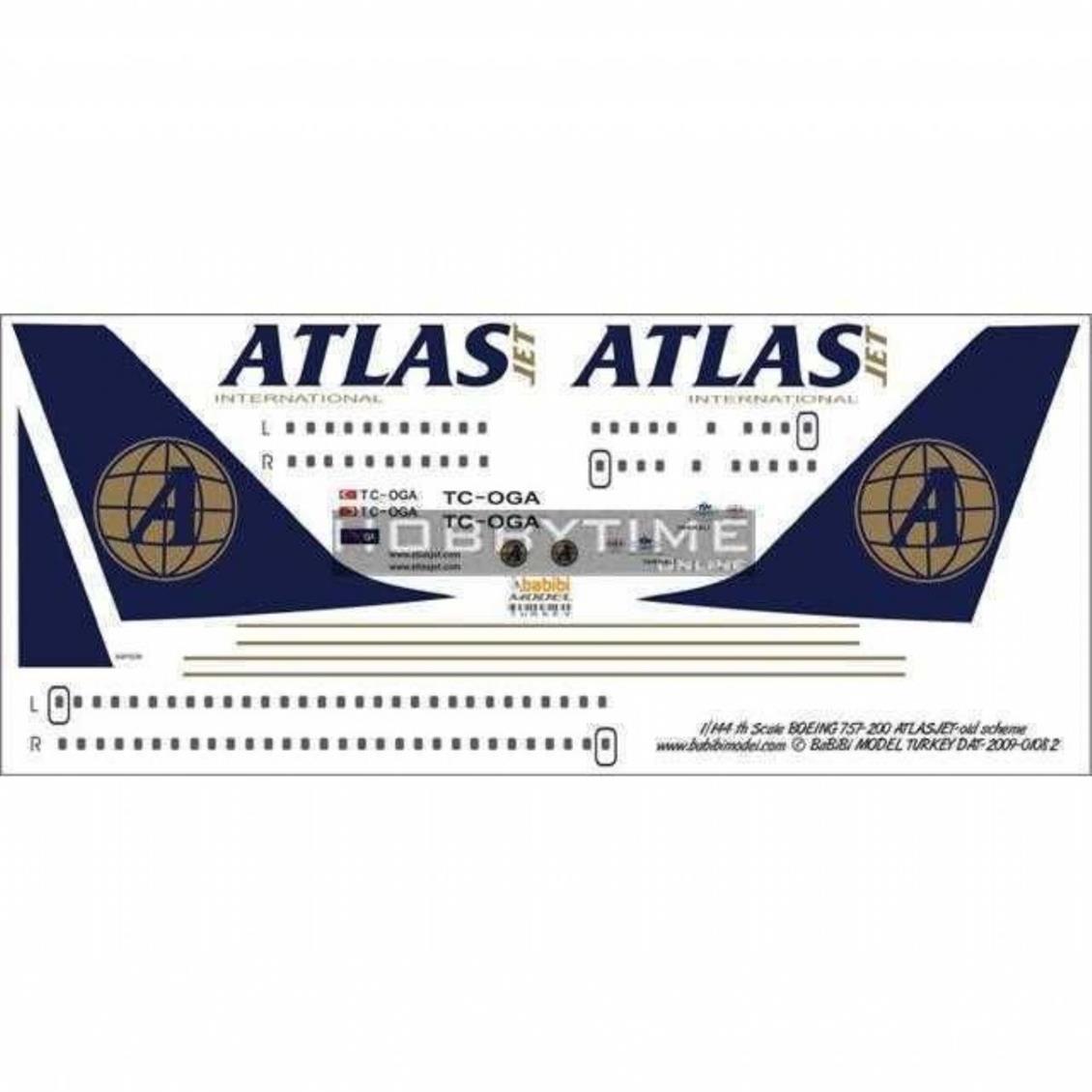 DAT01082 1/144 ATLAS JET- OLDSCHEME DEKAL ÇIKARTMA