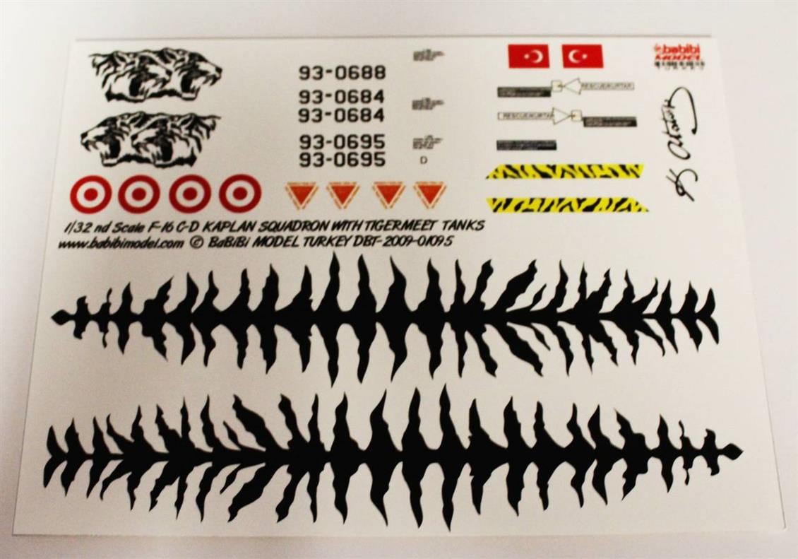 DBT01095 1/32 F-16 C/D 192.KAPLAN FİLO