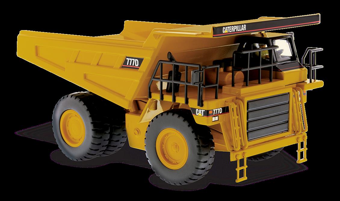 Diecast Masters 85104C 1/50 Cat 777D Maden Kamyonu, Sergilemeye Hazır Metal İş Makinası Modeli