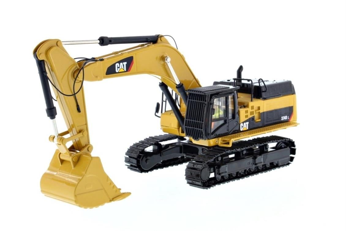 Diecast Masters 85274 1/50 Cat 374D L Ekskavatör, Sergilemeye Hazır Metal İş Makinası Modeli