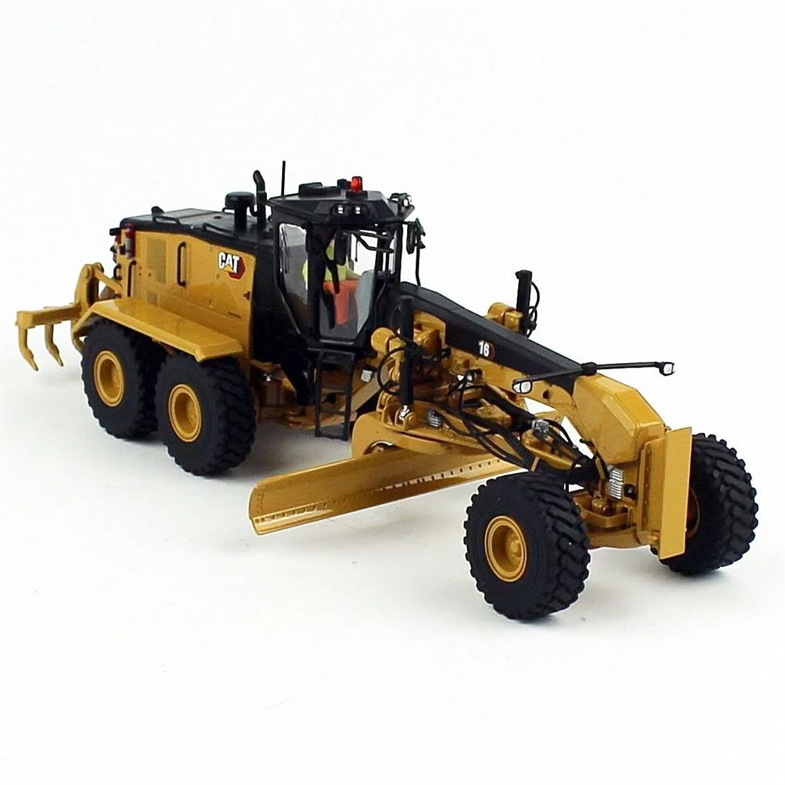 Diecast Masters 85507 1/50 Ölçek, Cat 16M3 Grayder, Sergilemeye Hazır Metal İş Makinası Modeli