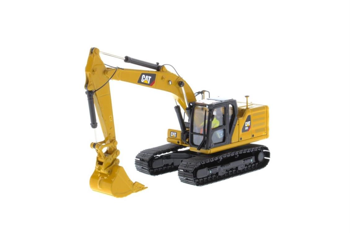Diecast Masters 85571 1/50 Cat 323 Ekskavatör, Sergilemeye Hazır Metal İş Makinası Modeli