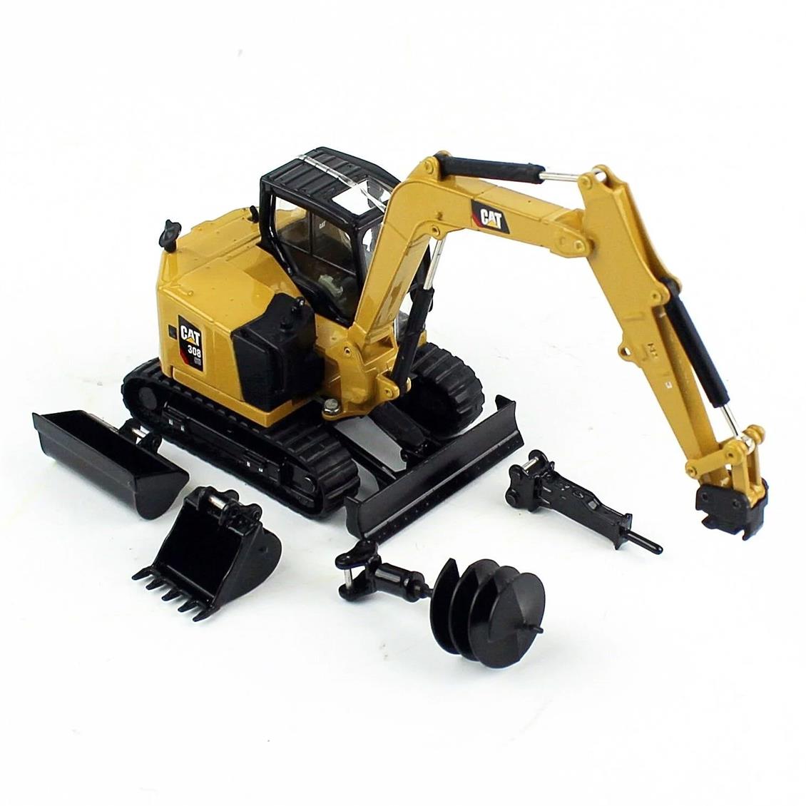 Diecast Masters 85596 1/50 Ölçek, Cat 308 CR Mini Exkavatör, Sergilemeye Hazır Metal İş Makinası Modeli