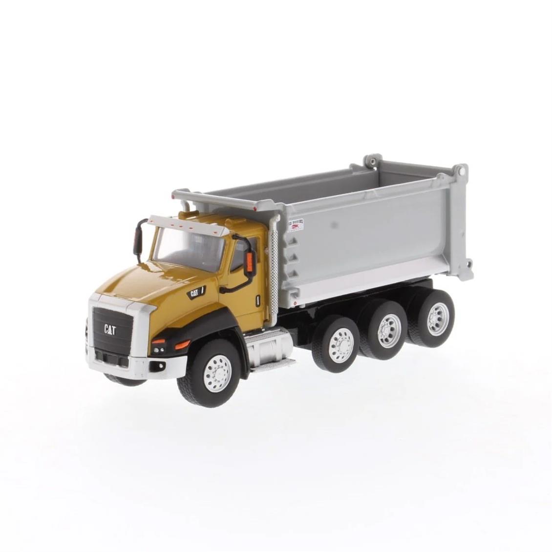 Diecast Masters 85633 1/64 Ölçek, Cat CT660 OX Damperli Kamyon, Sergilemeye Hazır Metal İş Makinası Modeli