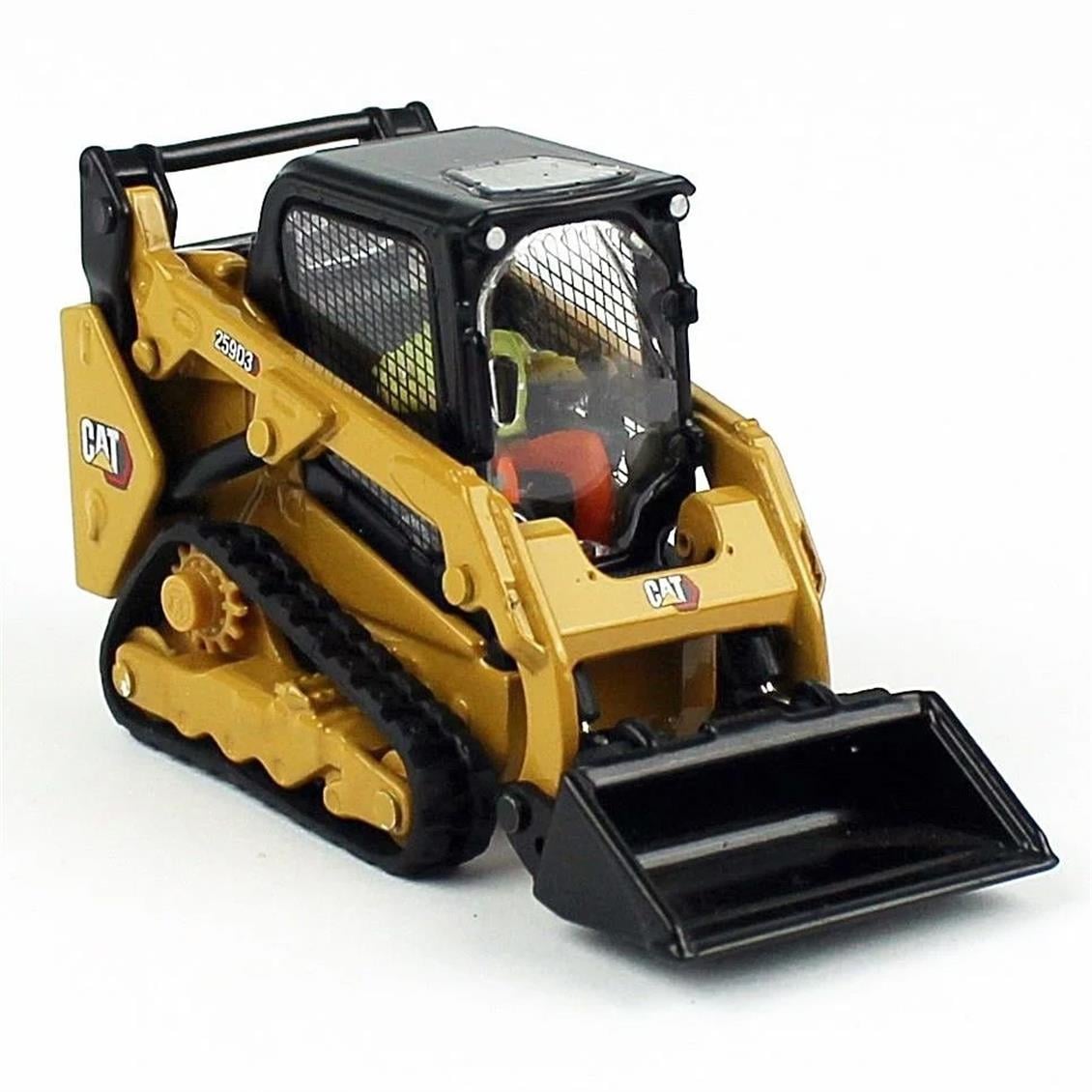 Diecast Masters 85677 1/50 Ölçek, Cat 259D3 Paletli Mini Loder, Sergilemeye Hazır Metal İş Makinası Modeli