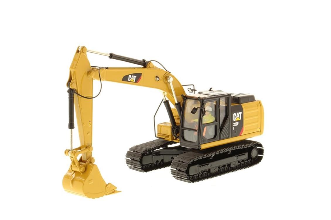 Diecast Masters 85931 1/50 Cat 320F Ekskavatör, Sergilemeye Hazır Metal İş Makinası Modeli