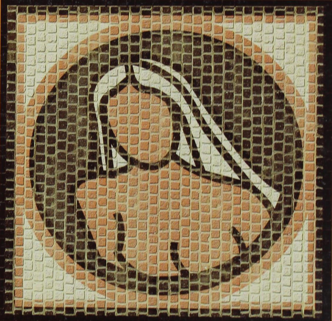 Domenech 2209 Başak Burcu Simgesi, 20x20 Cm. Demonte Mozaik Taş Puzzle