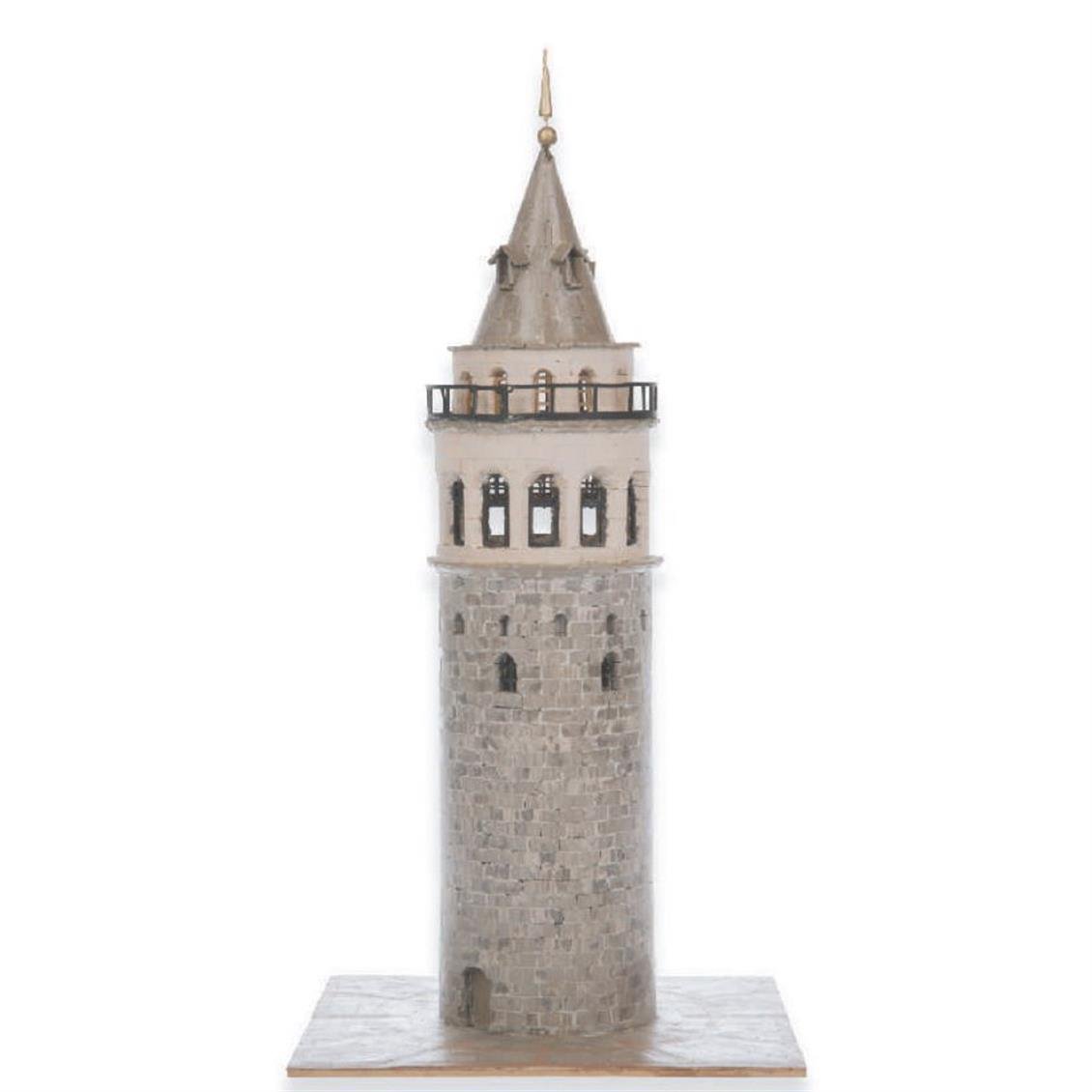 Domenech 3655 Galata Kulesi, 36x28x8 Cm. Demonte Taş Maketi