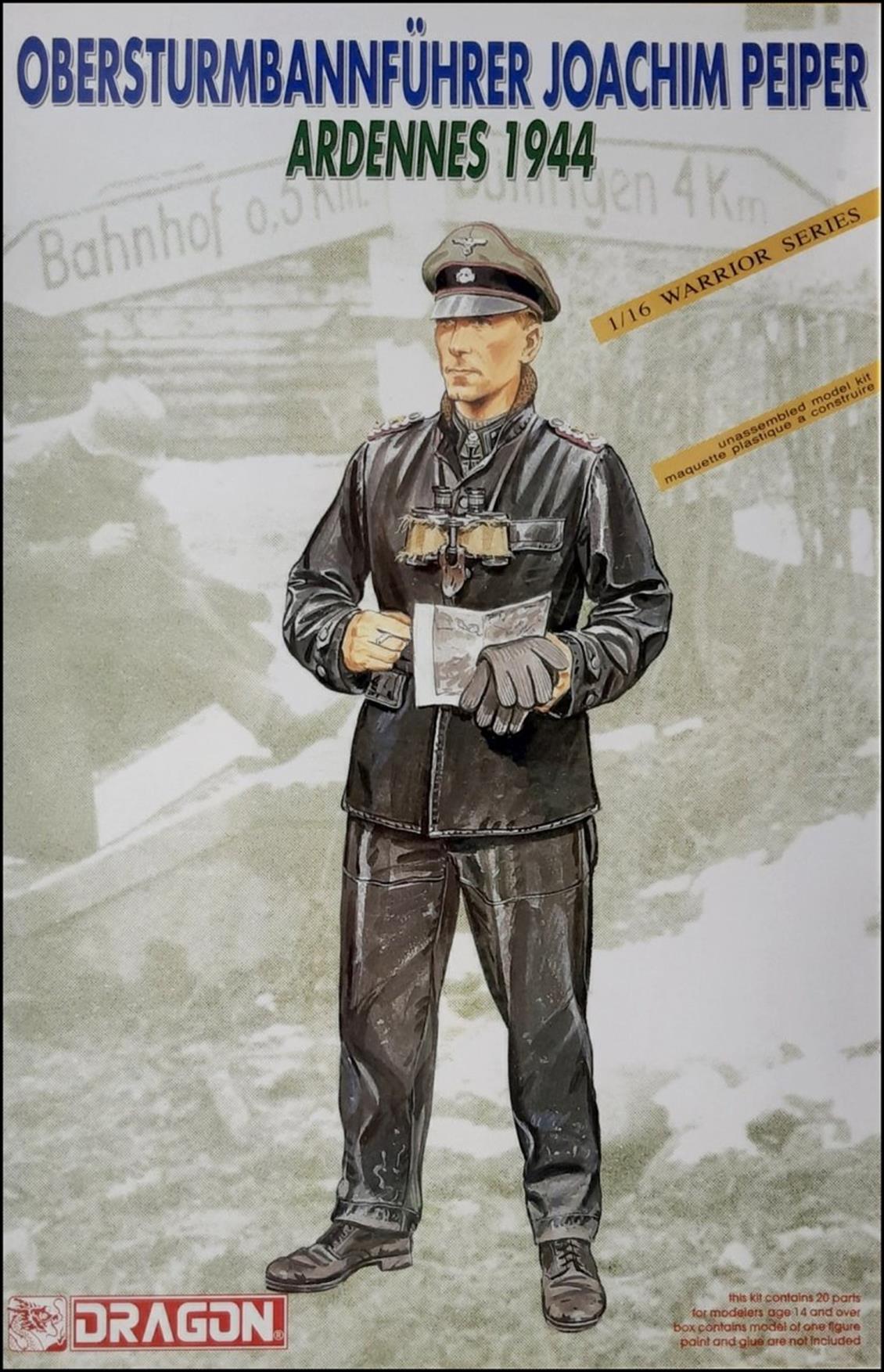 Dragon 1620 1/16 Alman Yarbay (Ardennes 1944) Asker Figürleri Demonte Plastik Maketi