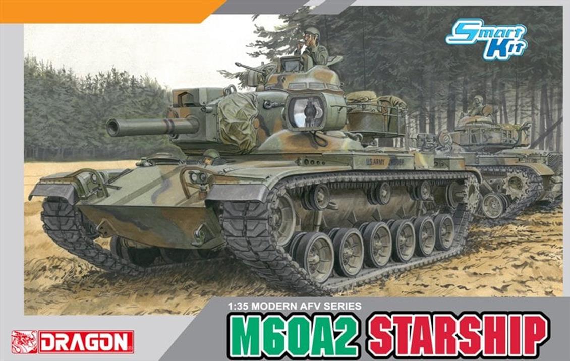 Dragon 3562 1/35 M60A2 Starship Tank Demonte Plastik Maketi