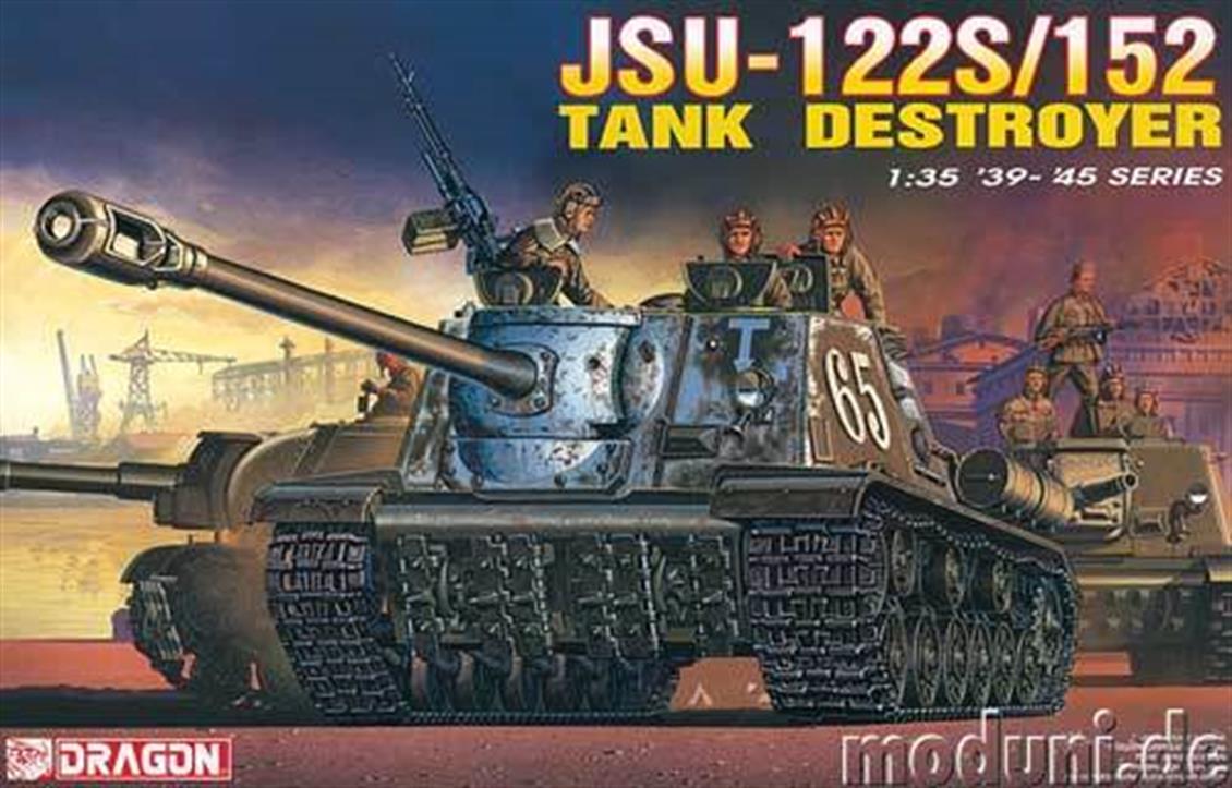 Dragon 6047 1/35 JSU-122S/152 Tanksavar Tankı Demonte Plastik Maketi