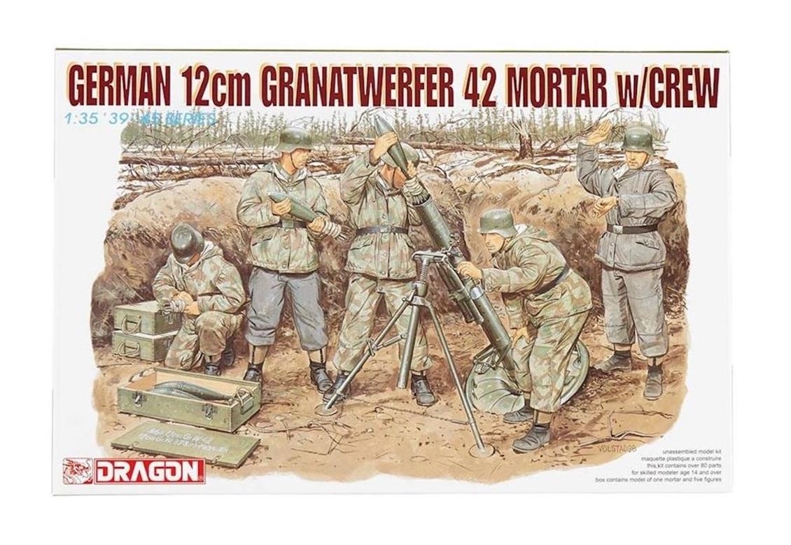 Dragon 6090 1/35 Alman Havan Topçu Askerleri Figürleri Demonte Plastik Maketi