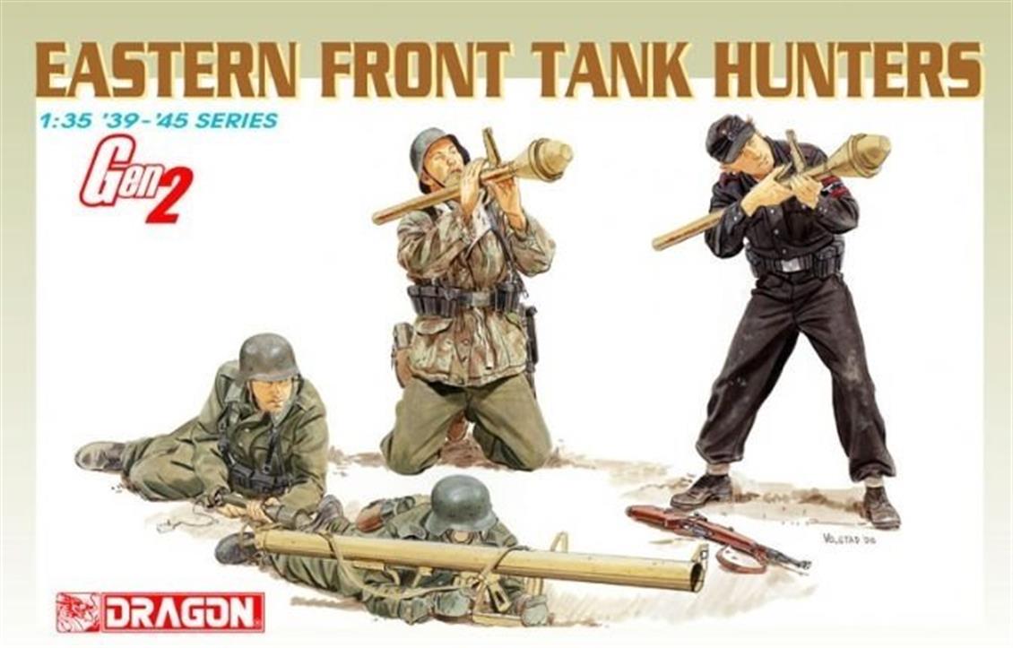Dragon 6279 1/35 Doğu Ön Cephe Tank Avcıları Asker Figürleri Demonte Plastik Maketi