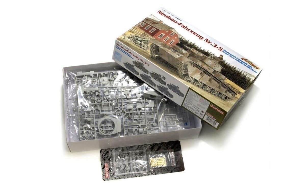 Dragon 6690 1/35 Neubau-Fahrzeug Nr.3-5 Tank Demonte Plastik Maketi