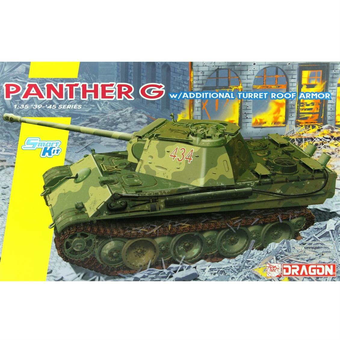 Dragon 6897 1/35 Panther G (with Additional Turret Roof Armor) Tankı Demonte Plastik Maketi