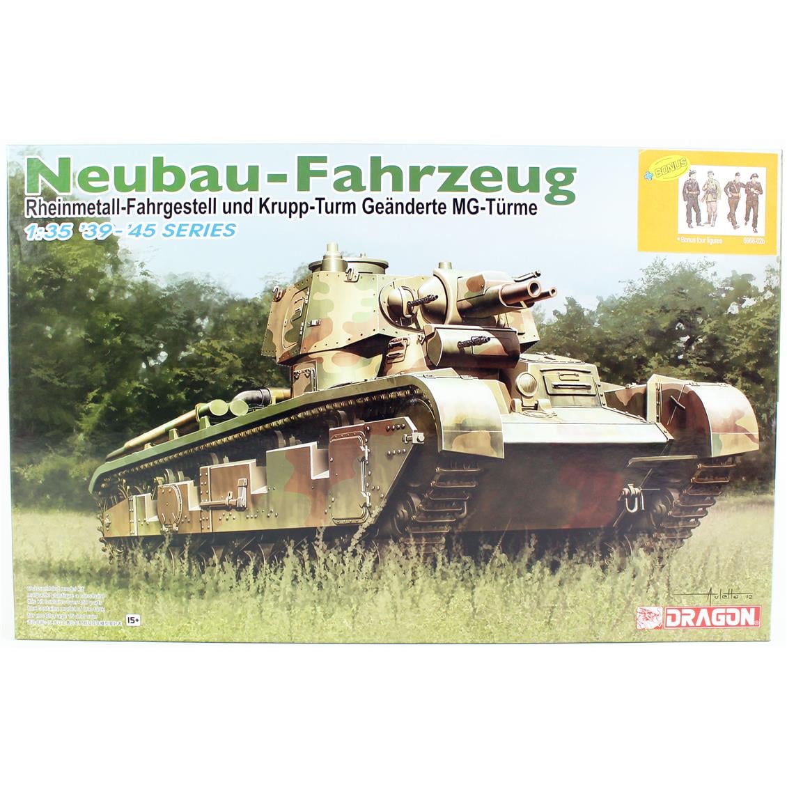 Dragon 6968 1/35 Ölçek Fahrzeug Nr.2 Tankı Plastik Model Kiti
