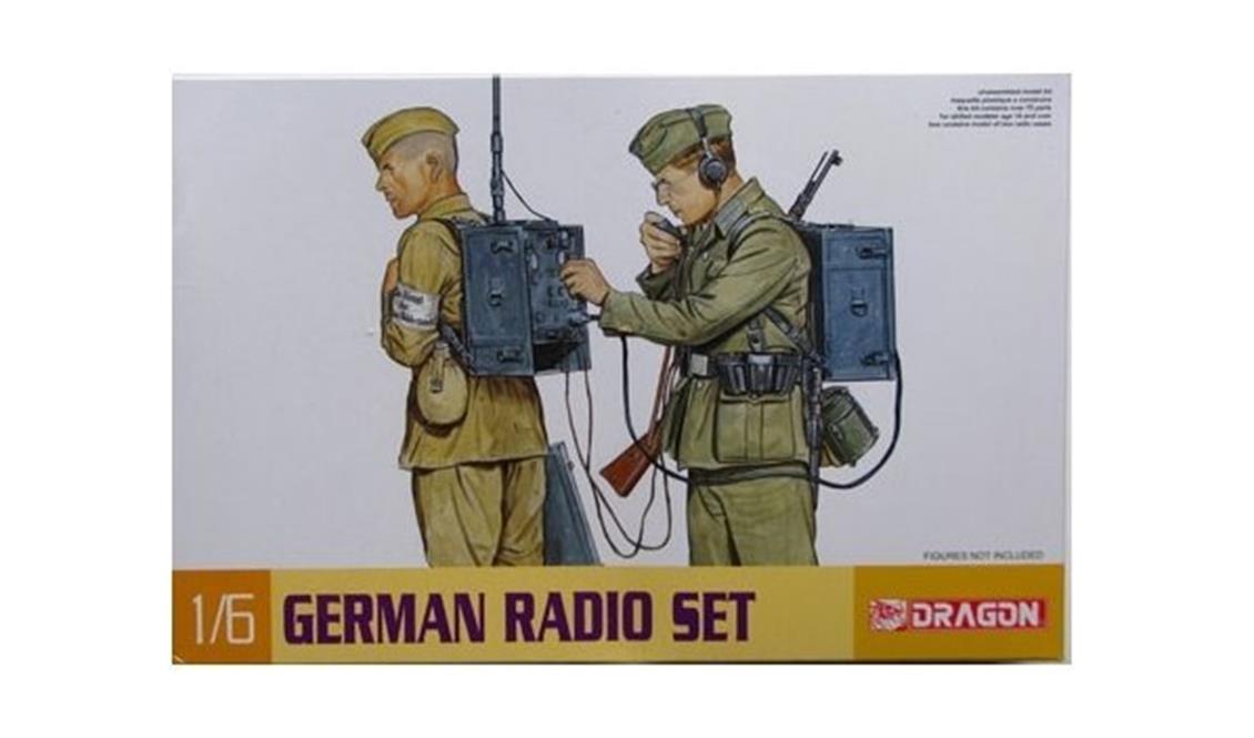 Dragon 75015 1/6 Alman Telsiz Seti Demonte Plastik Maketi