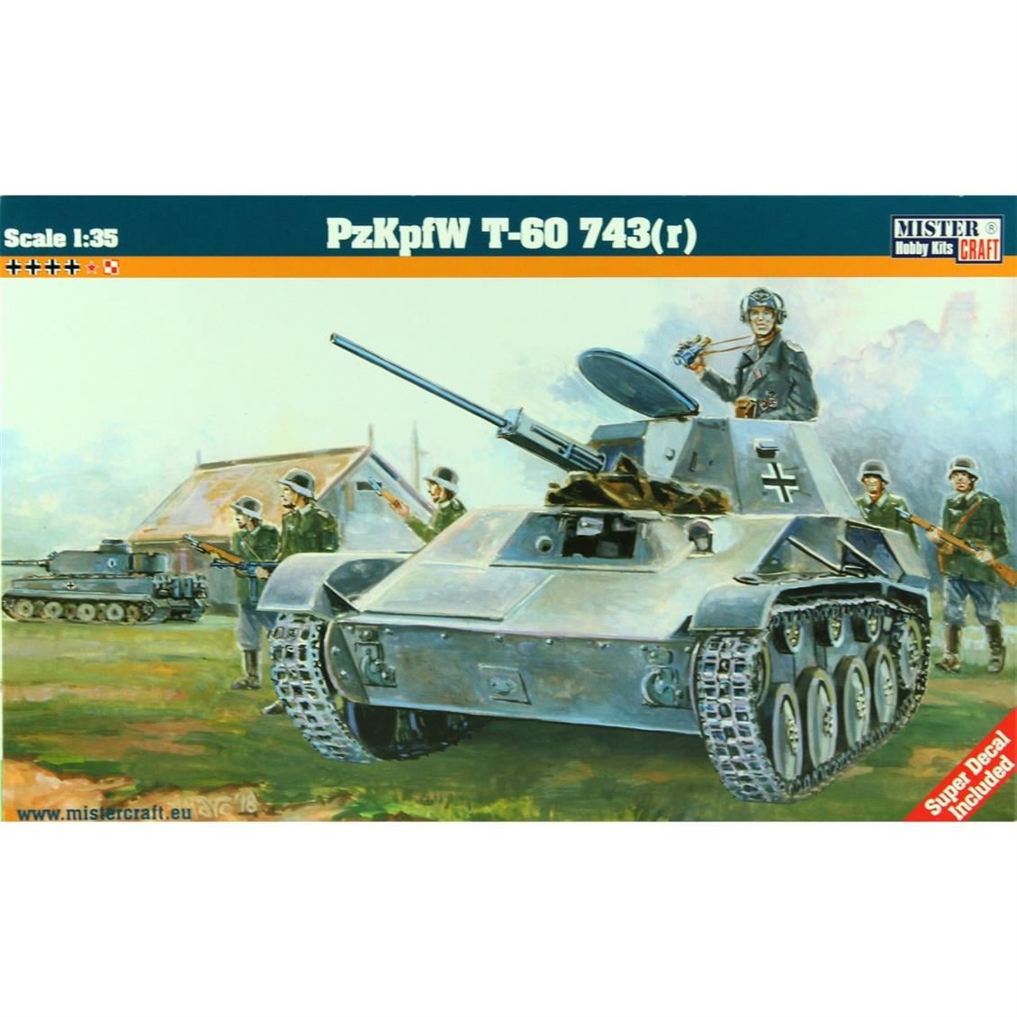 E-03 1/48 PzKpfW T-60 743(r)