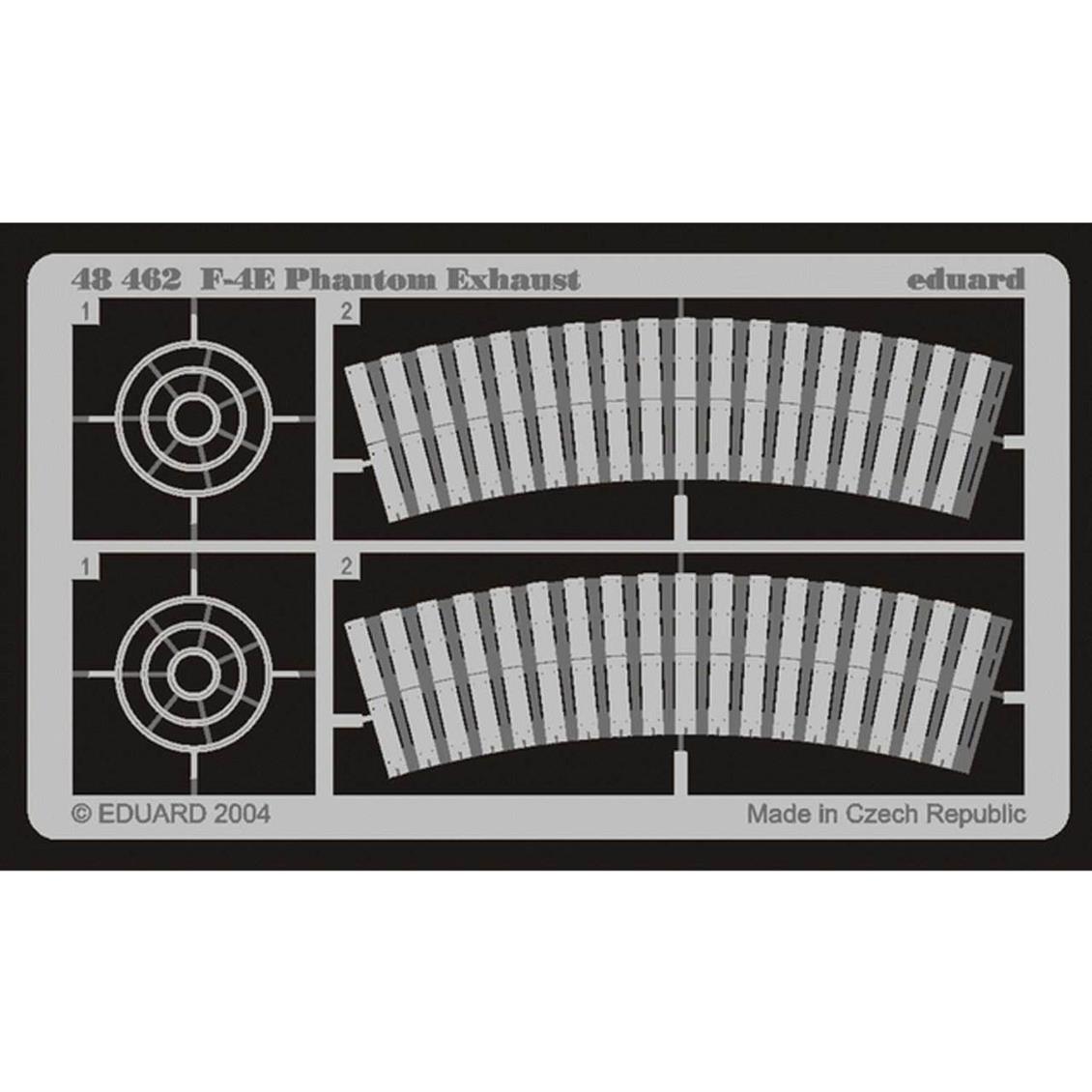 EDUARD 48462 1/48 F-4 exhaust Maket Detay Seti