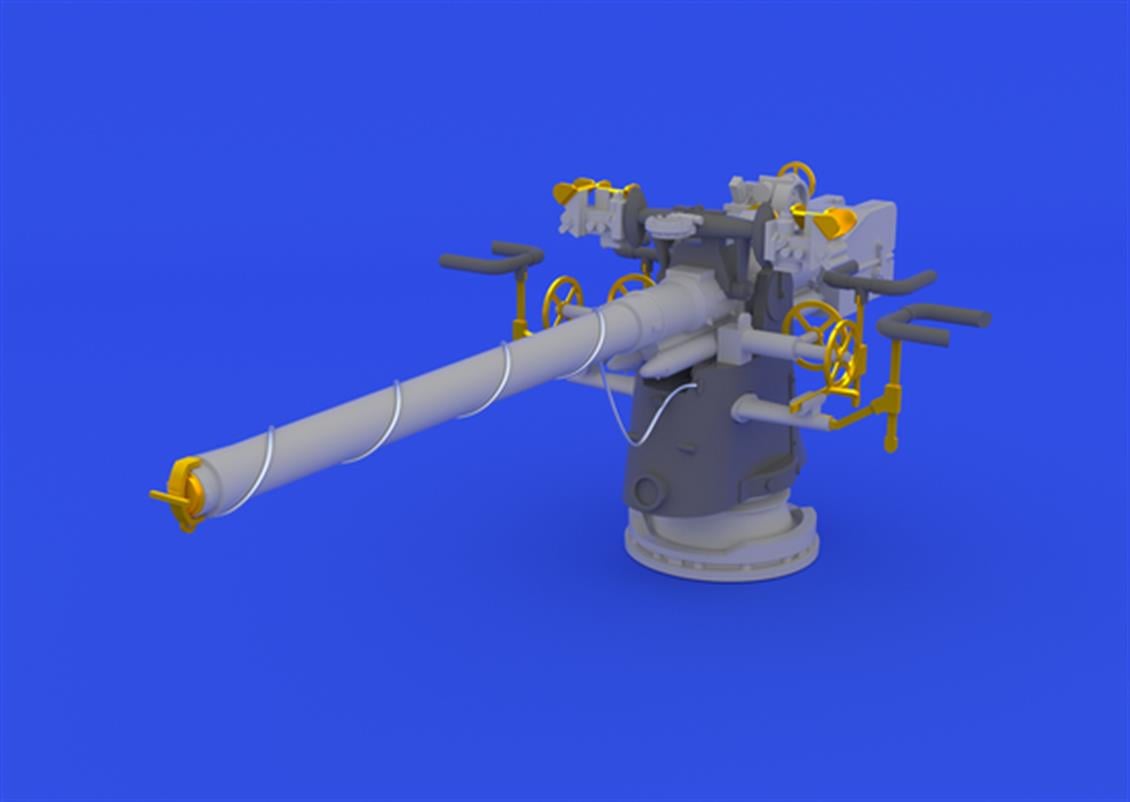 EDUARD 672034 1/72 German Submarine 8,8cm gun Make