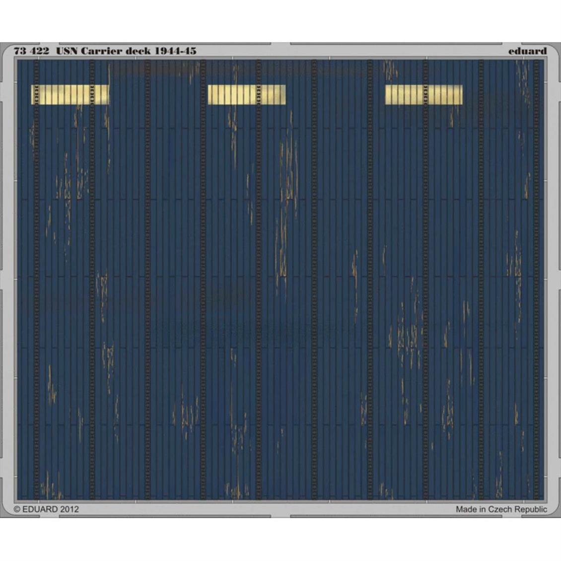 EDUARD 73422 1/72 USN Carrier deck 1944-45 Maket D