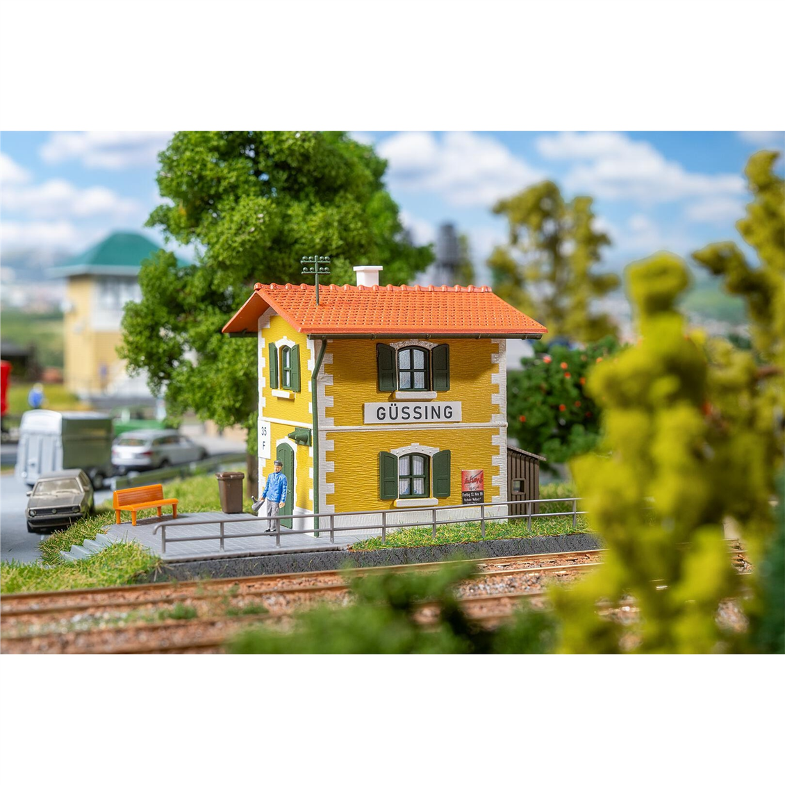 Faller 120305 1/87 Ölçek, Güssing Bekçi Evi, Plastik Model Kiti
