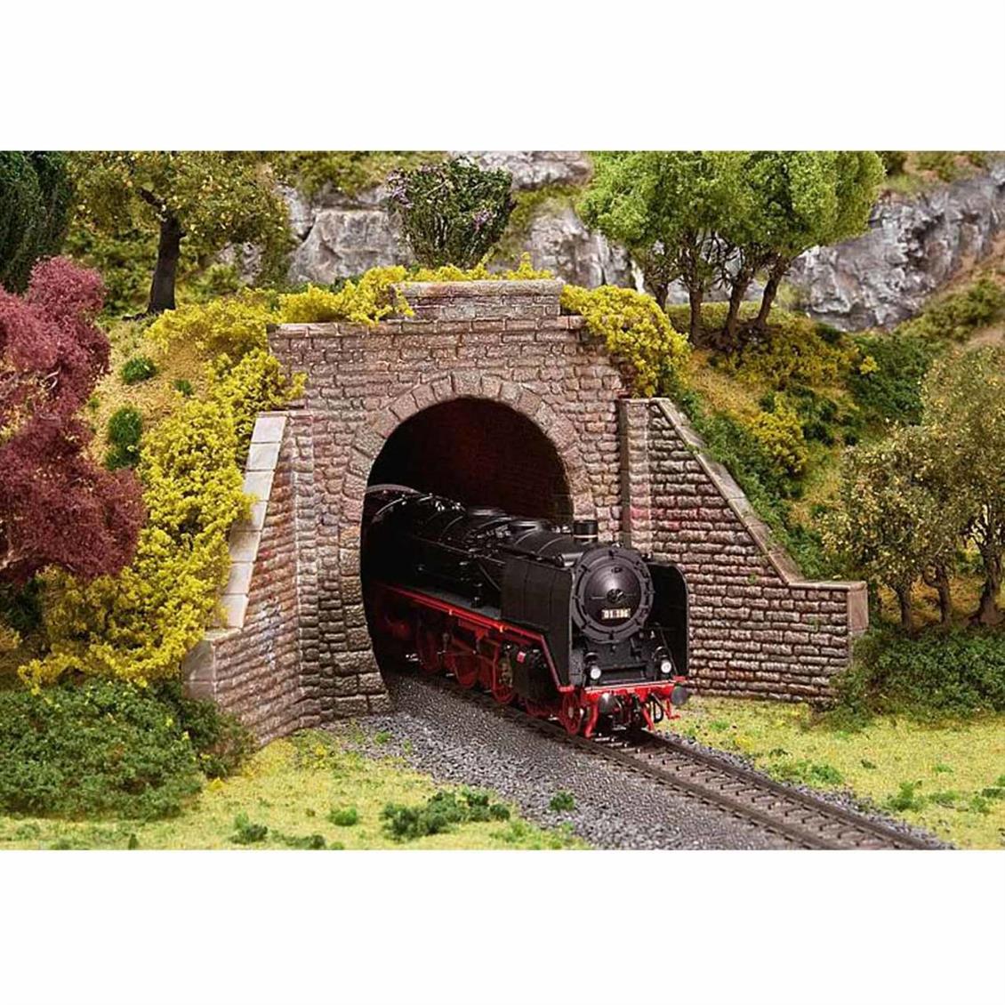 Faller 120559 1/87 Tek / Çift Hatlı Tünel Girişi Demonte Plastik Maketi