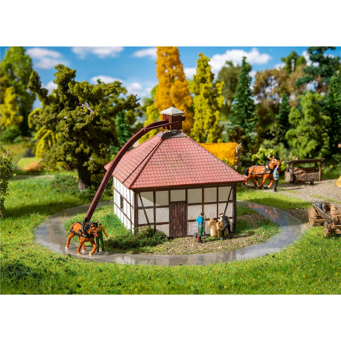 Faller 130582 1/87 Ölçek, Rahden Atlı Değirmeni, Plastik Model Kiti
