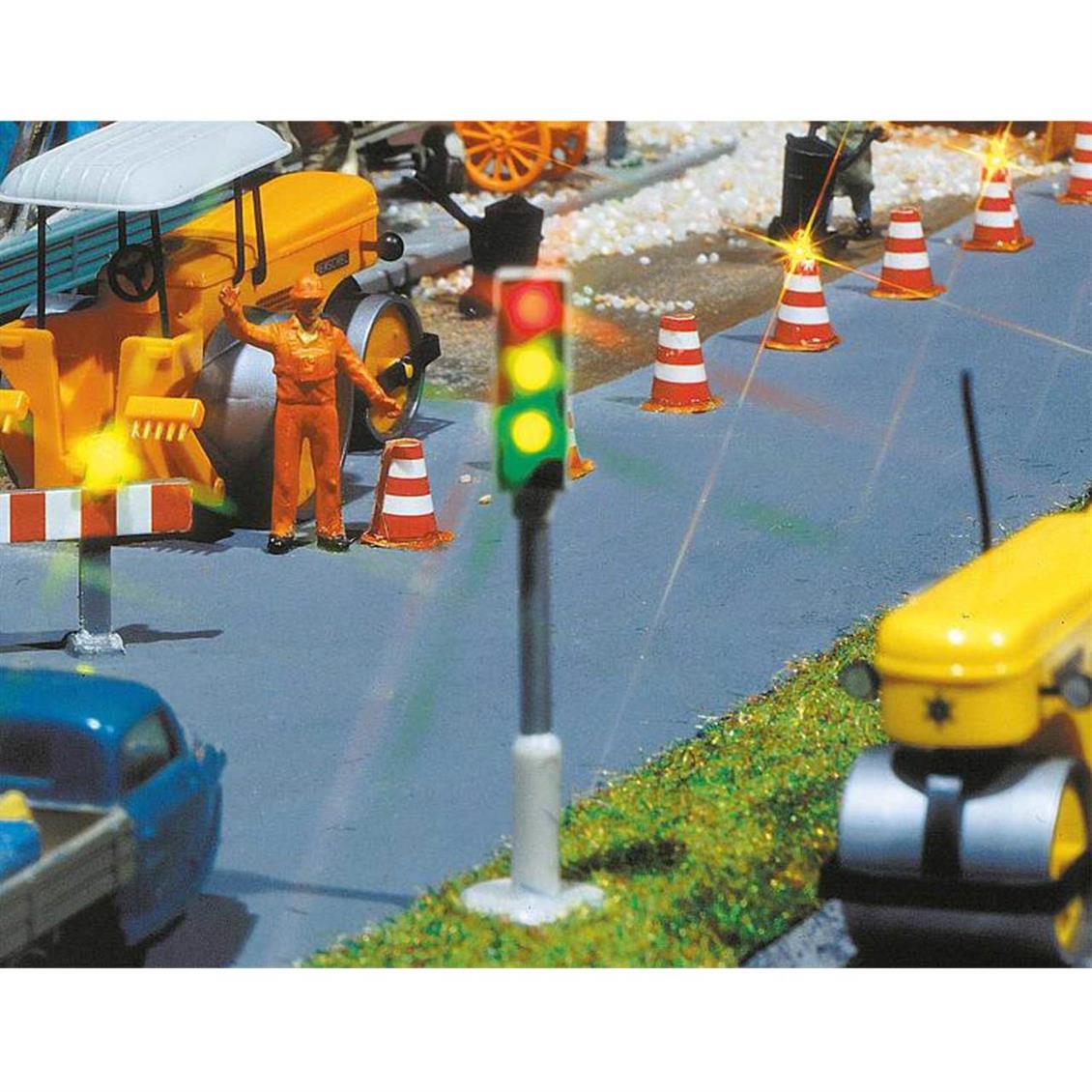 Faller 161656 1/87 Trafik Işıkları ve Durdurma Bobini ( 2 çift )