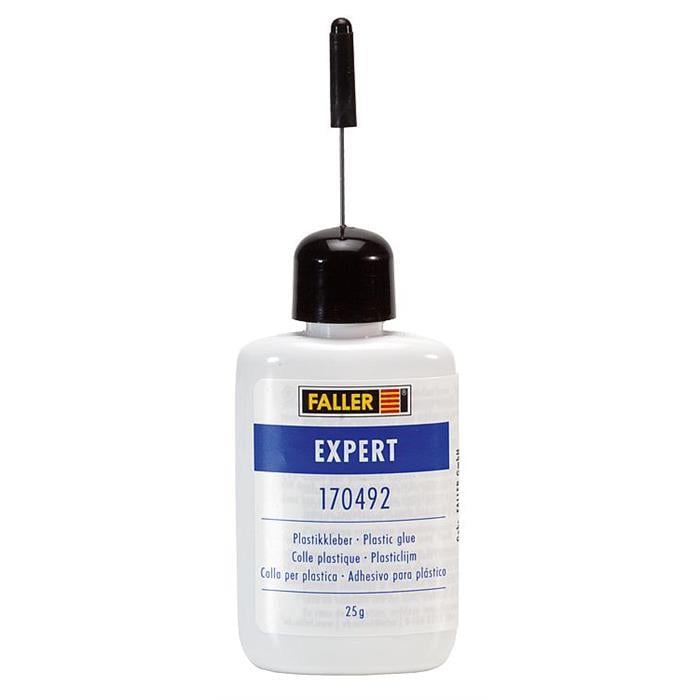 Faller 170492 Expert İğne Uclu Plastik Yapıştırıcısı, 25 Gram