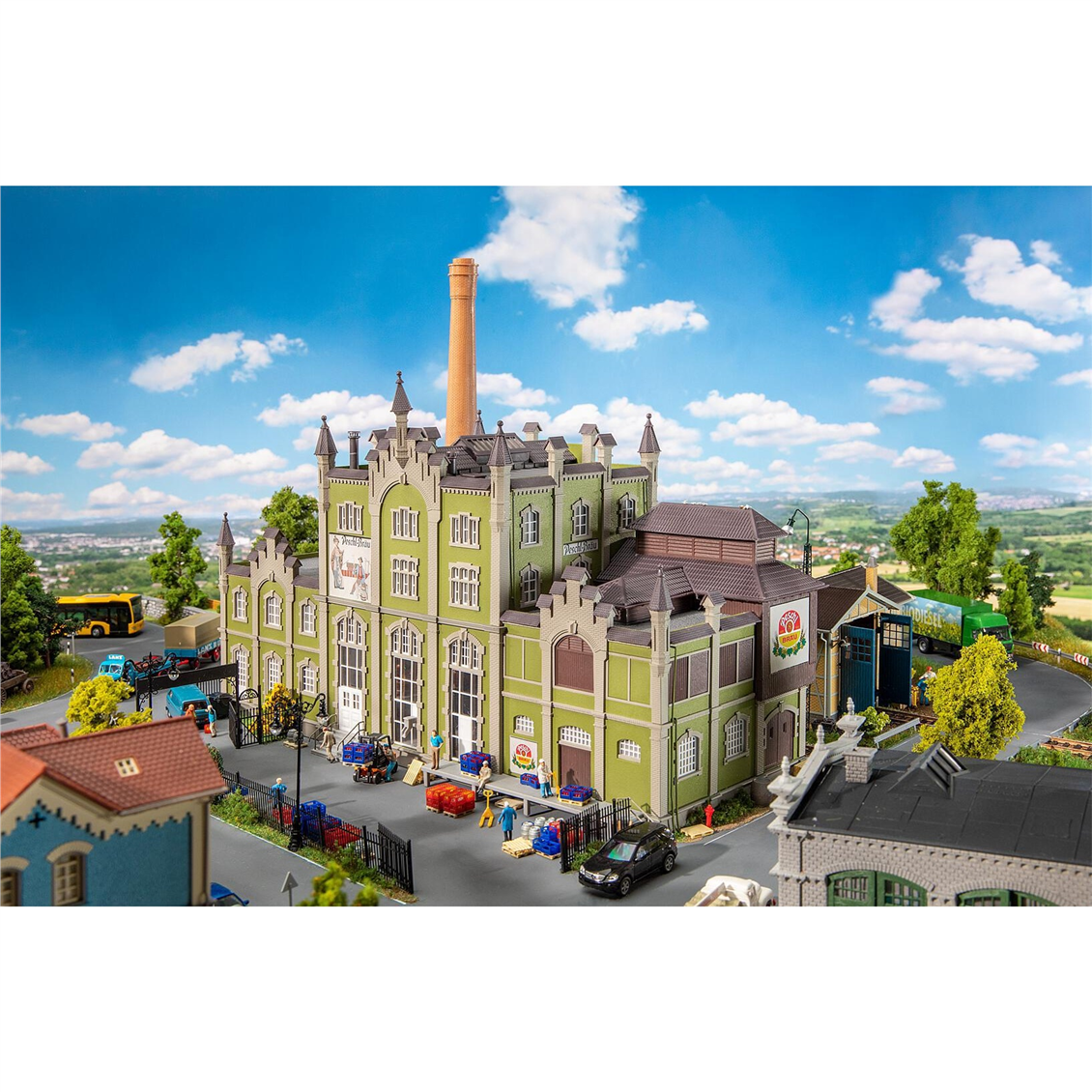 Faller 190081 1/87 Ölçek, Peschl Bira Fabrikası, Plastik Model Kiti