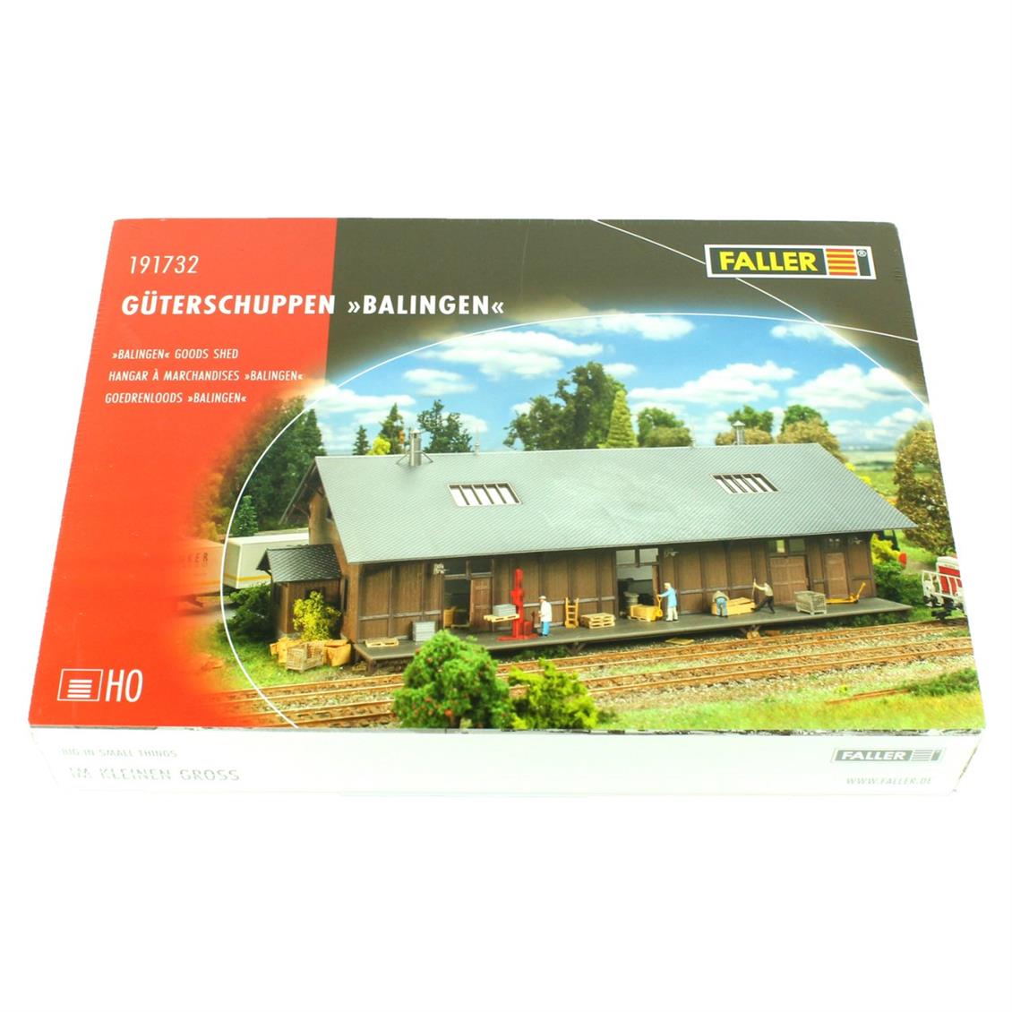 Faller 191732 1/87 Balingen 110.160.140 Deposu Demonte Plastik Maketi