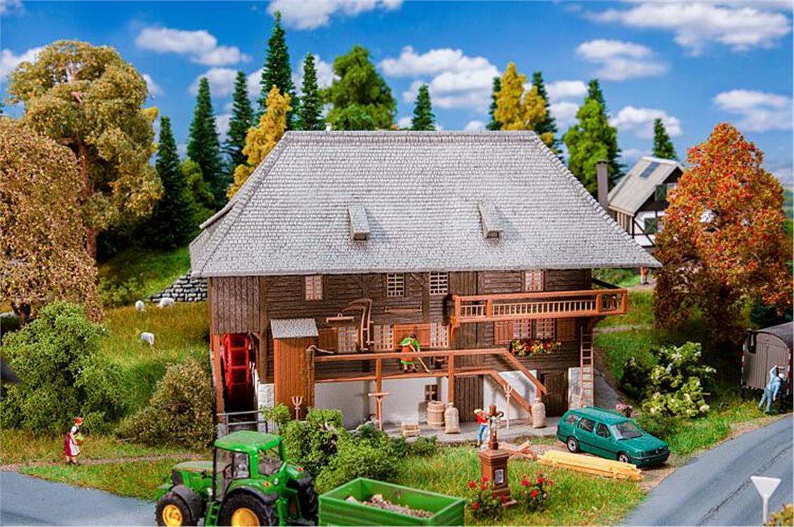 Faller 191736 1/87 Öhler Su Değirmeni Demonte Plastik Maketi