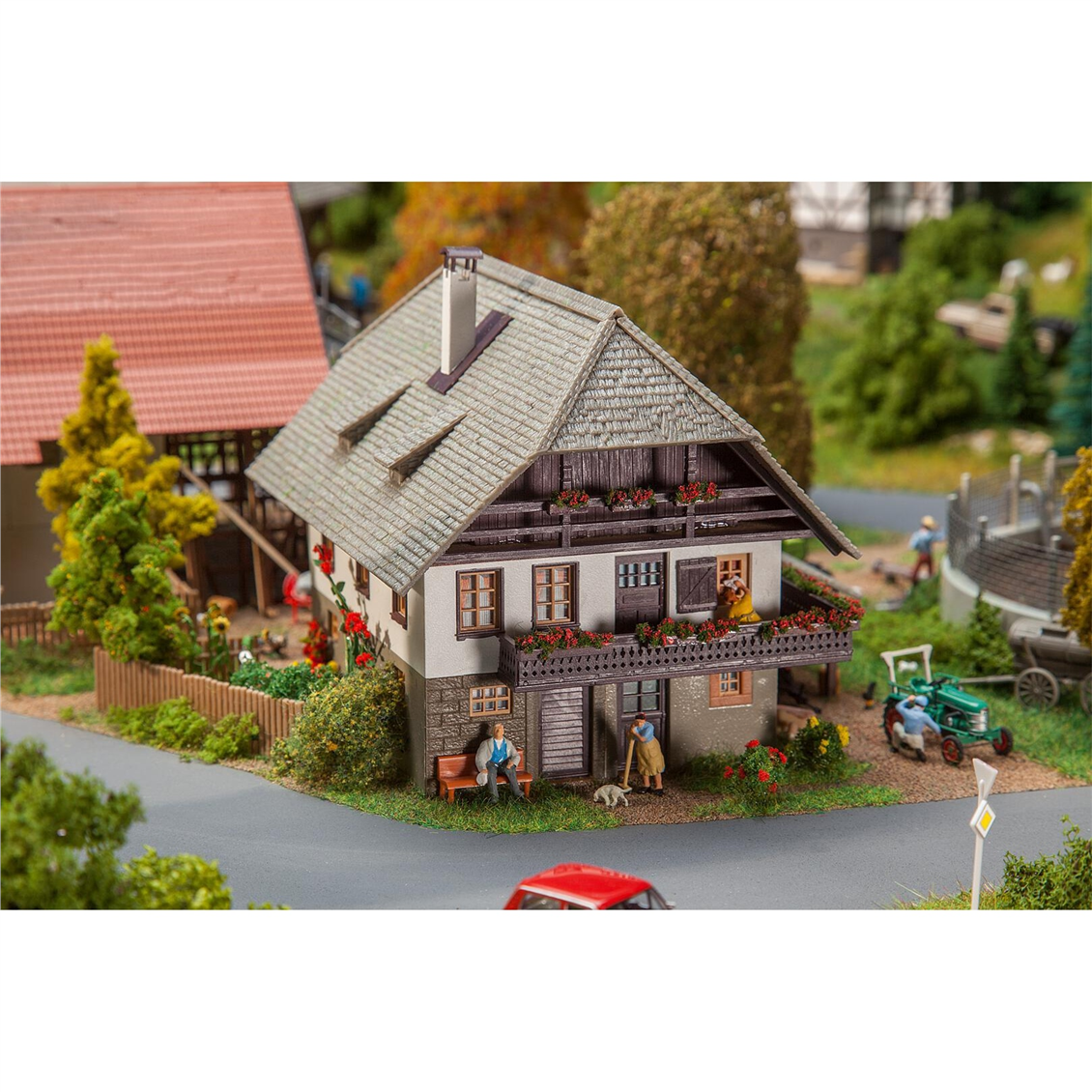 Faller 191825 1/87 Ölçek, Oberprechtal Gündelik İşçiler Evi, Plastik Model Kiti