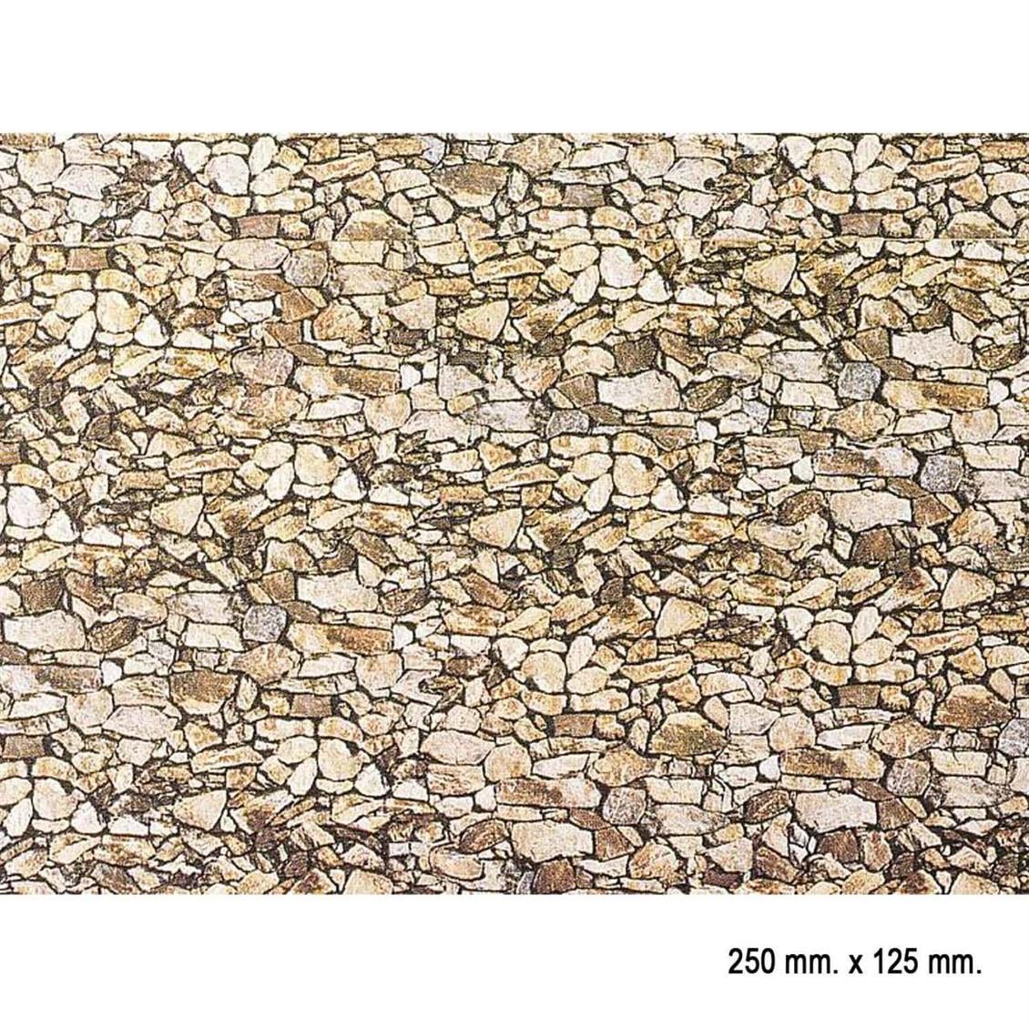 Faller 222562 1/160 Taş Desenli Dekor Kağıdı, 25 X 12,5 Cm.
