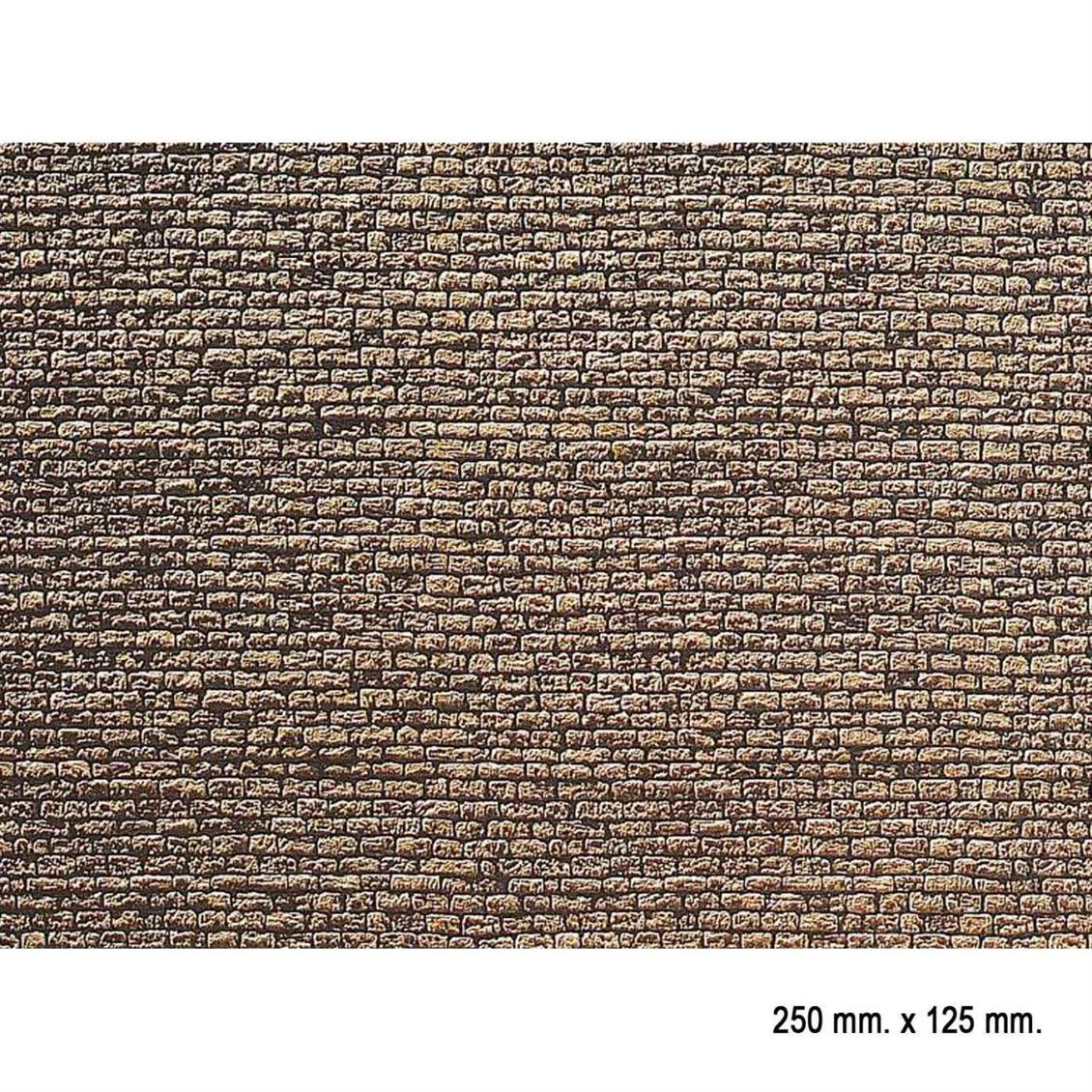 Faller 222565 1/160 Granit Taş Desenli Dekor Kağıdı, 25 X 12,5 Cm.