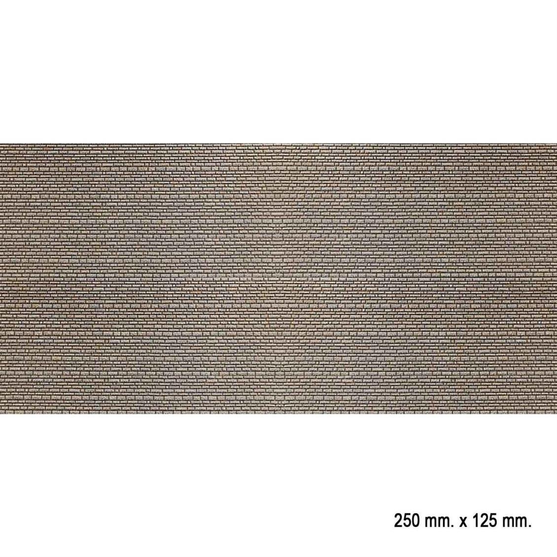 Faller 222567 1/160 Kesme Taş Desenli Dekor Kağıdı, 25 X 12,5 Cm.