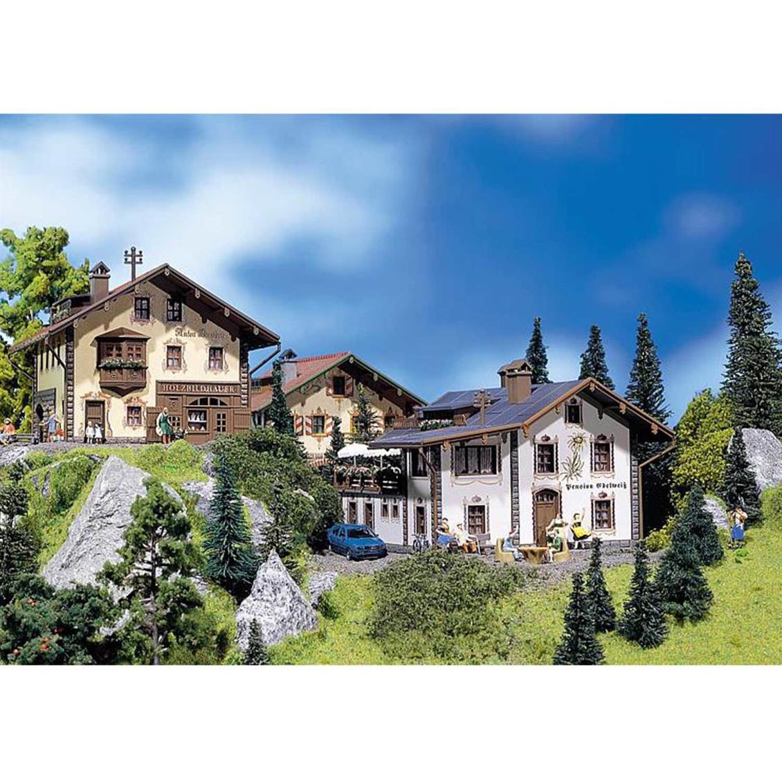 Faller 232234 1/160 Edelweiss Pansiyon Demonte Plastik Maketi