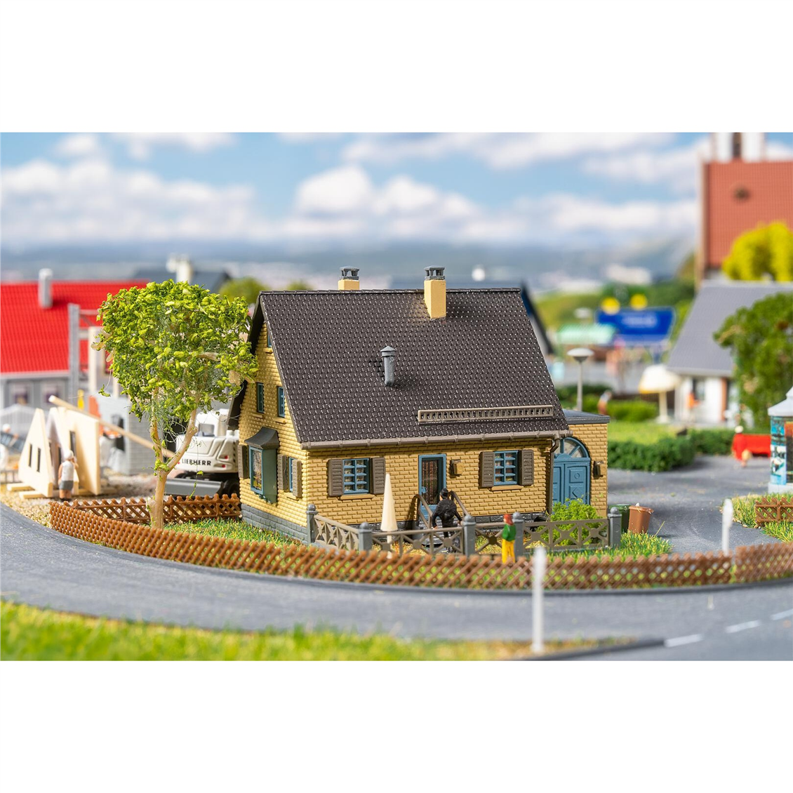 Faller 232403 1/160 Ölçek, Clinker Tuğla Ev, Plastik Model Kiti