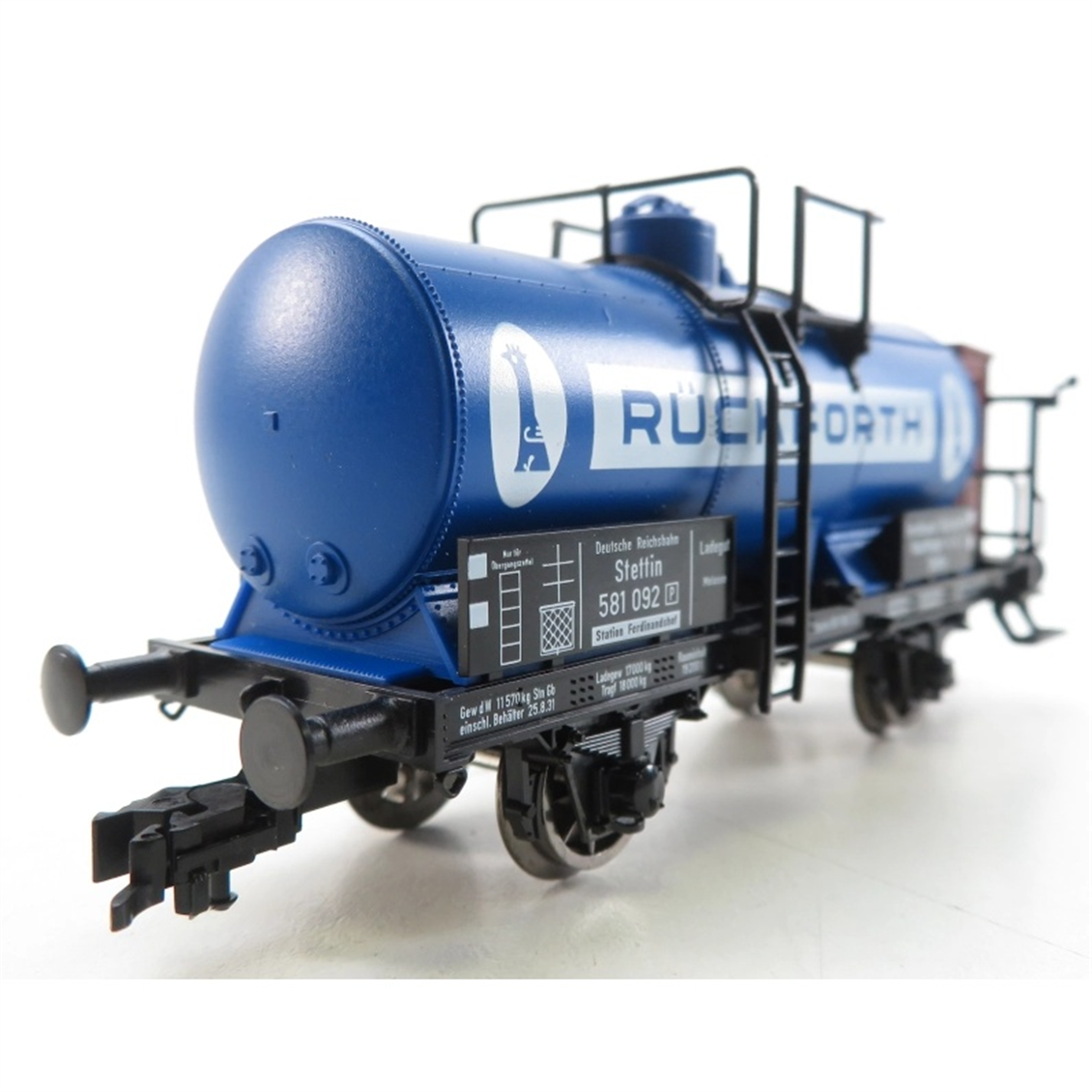 Fleischmann 5436 1/87 Ölçek, DRG, Ruckforh Tank Vagon
