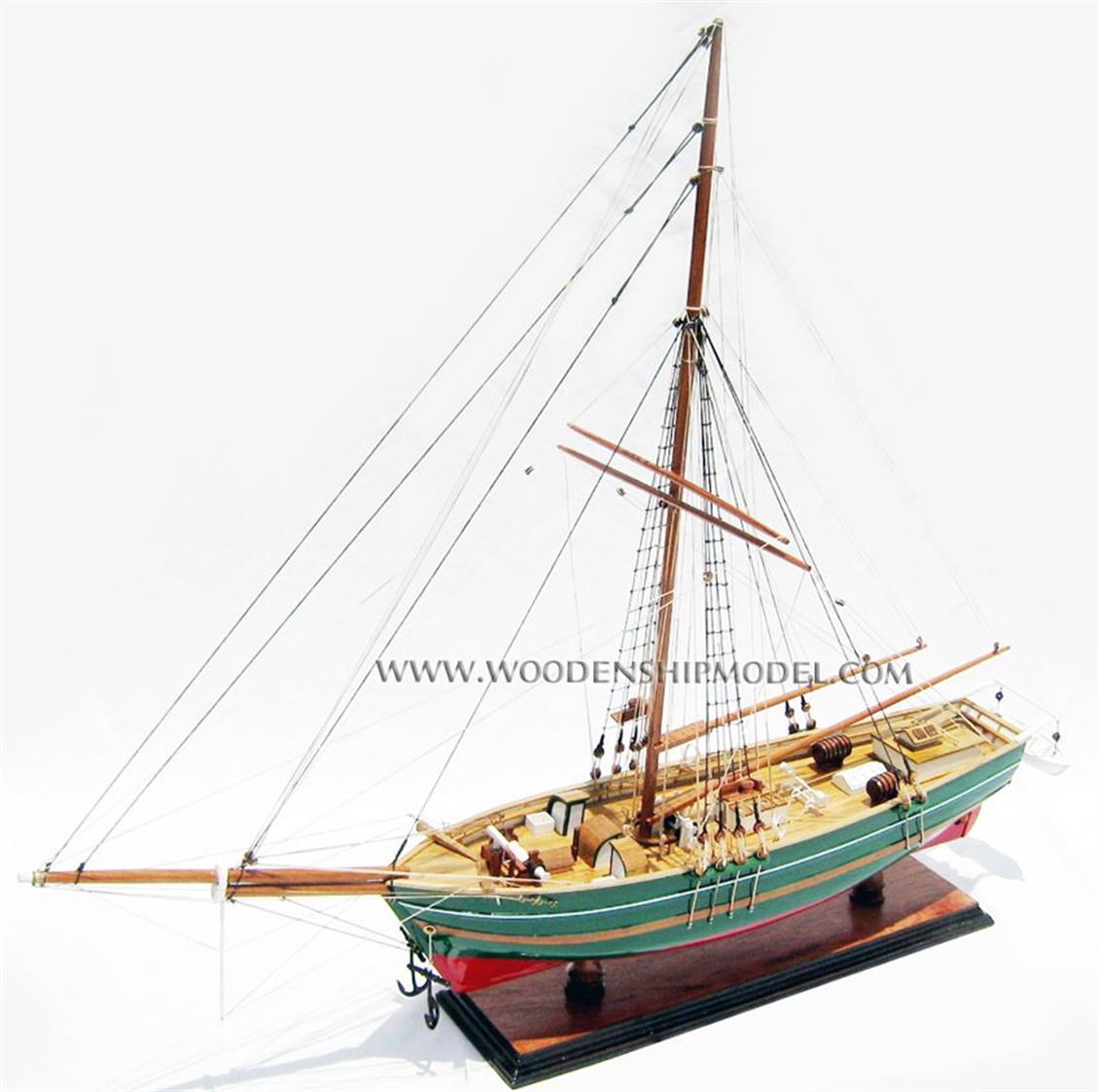 GIANHIEN TS0054P GJOA AHŞAP HAZIR YELKENLİ GEMİ MAKETİ