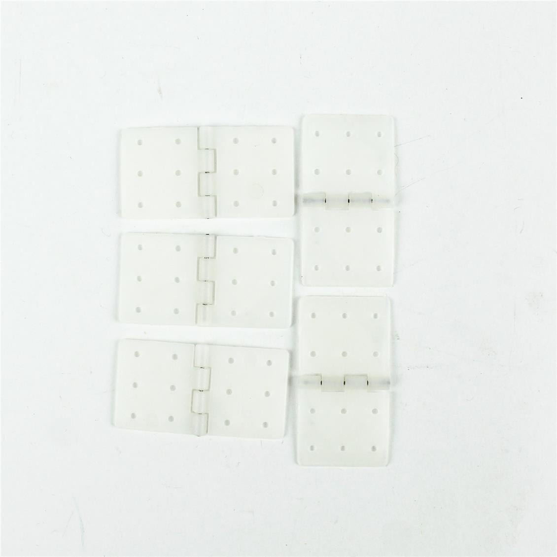 Haoye HY008-00202 Orta Boy Plastik Menteşe, L20×W36 mm, 5 Adet