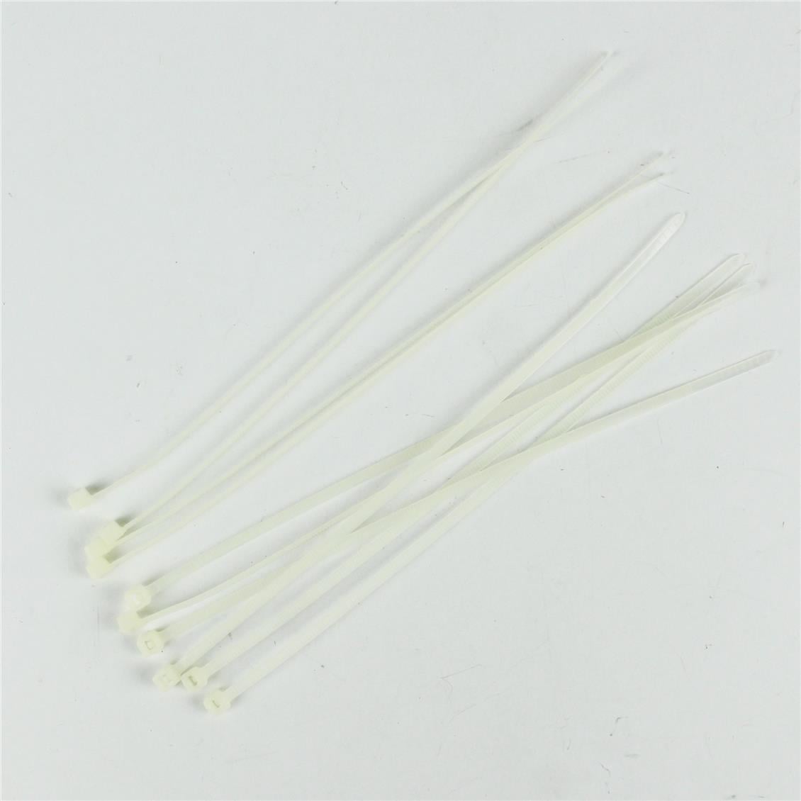Haoye HY013A-02407 Kablo Bağı, 2.5×L160 mm, Beyaz,10  Adet