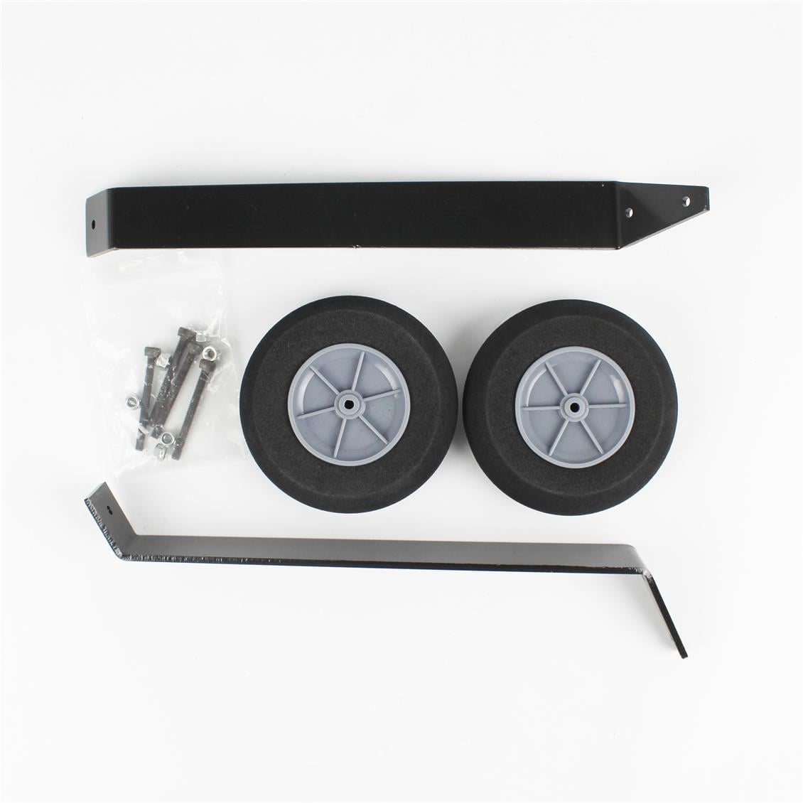 Haoye HY025-02901 Alüminyum İniş Takımı Seti, 90-140 / 20CC-30CC Motorlu Gövdeler için,  H150 mm. 175gr./set