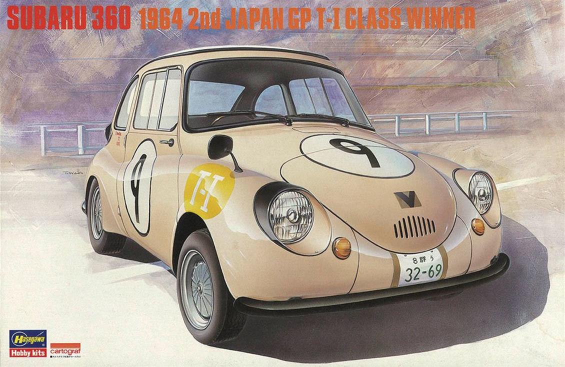 Hasegawa 20322 1/24 Subaru 360 (Limited Edition) Otomobil Demonte Plastik Maketi